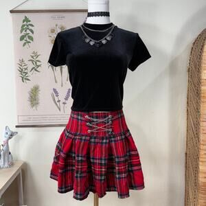 Black Velvet Crop Mock Neck Top Sexy Romantic Goth Y2k Whimsigoth Witchy XS S